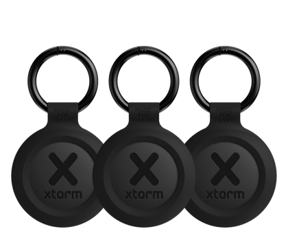 Akcesoria GSM i GPS Xtorm Lokalizator (Apple iOS & Android) Zestaw 3szt.  czarny